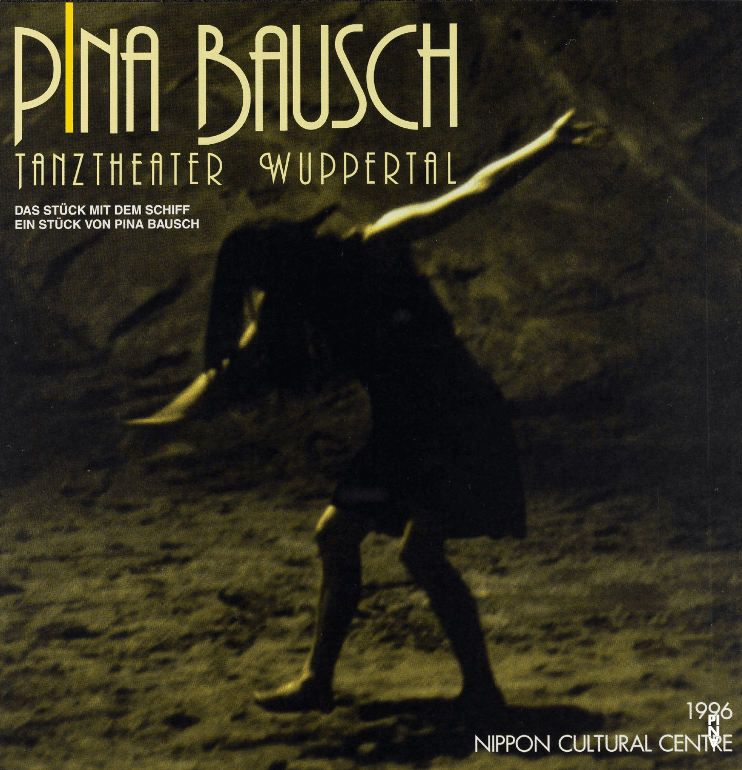 Programmheft zu „Das Stück mit dem Schiff“ von Pina Bausch mit Tanztheater Wuppertal in Saitama, 24.02.1996–28.02.1996