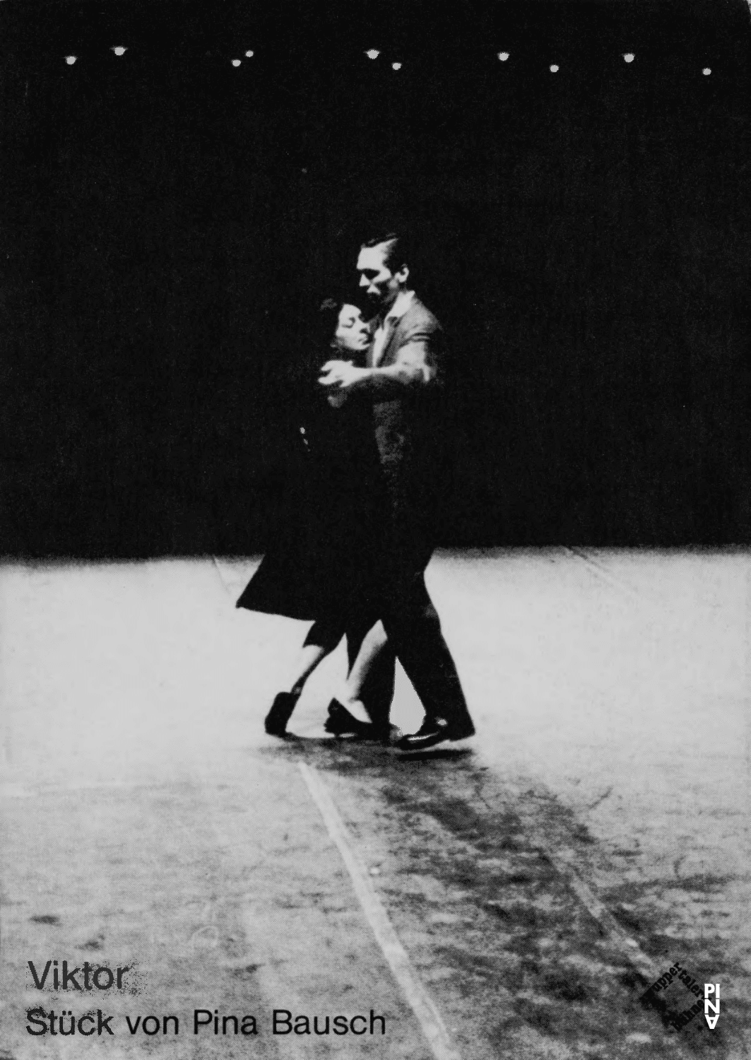 Booklet for “Viktor” by Pina Bausch with Tanztheater Wuppertal in in Wuppertal, May 14, 1986