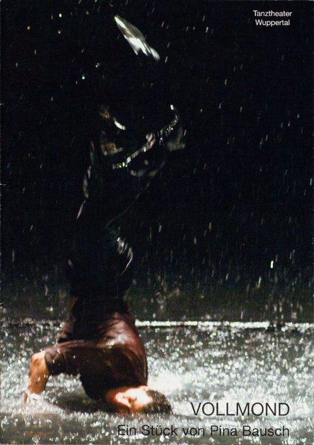 Programme pour « Vollmond (Pleine lune) » de Pina Bausch avec Tanztheater Wuppertal à Wuppertal, 11 mai 2006