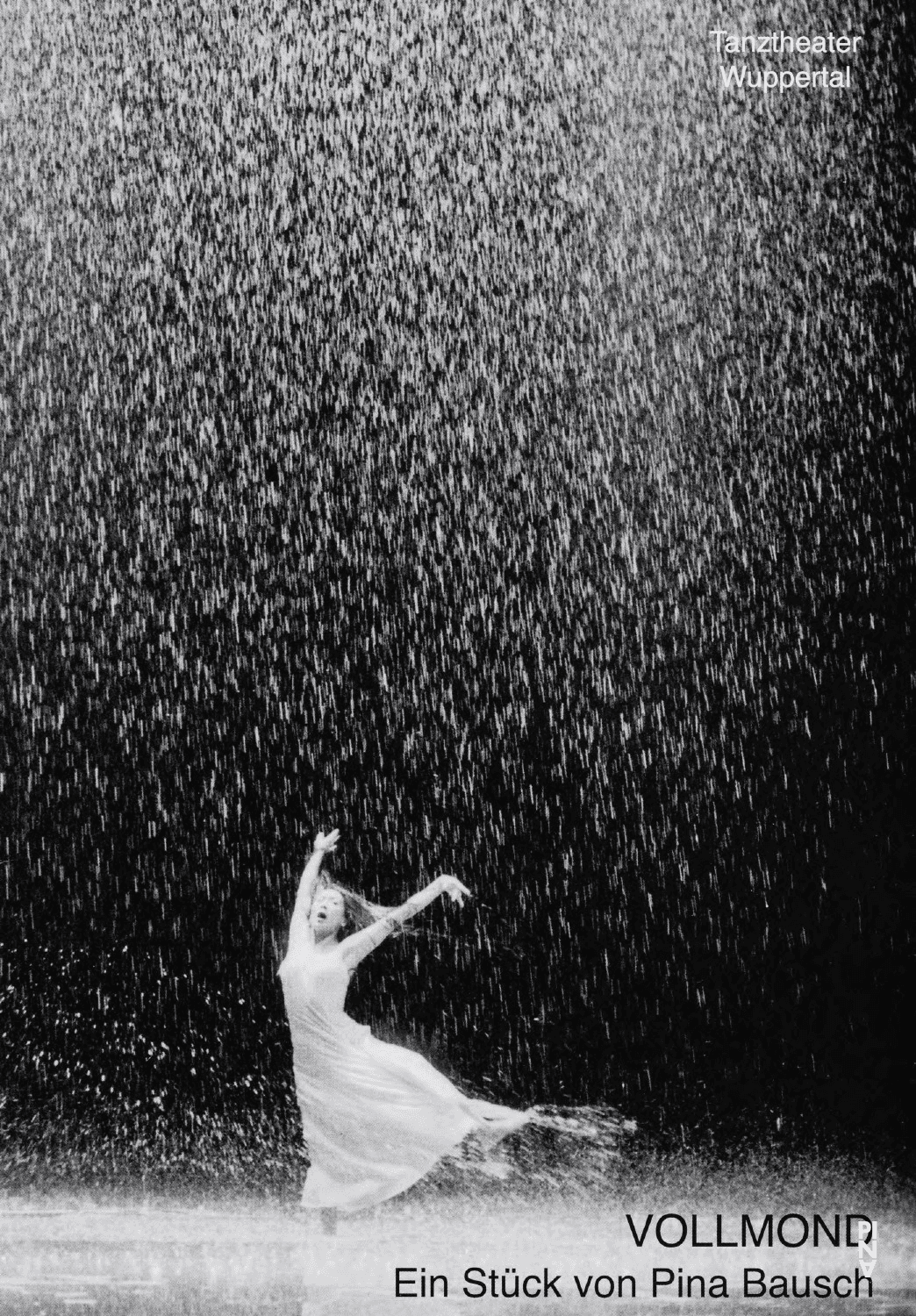 Booklet for “Vollmond (Full Moon)” by Pina Bausch with Tanztheater Wuppertal in in Wuppertal, Oct. 29, 2009