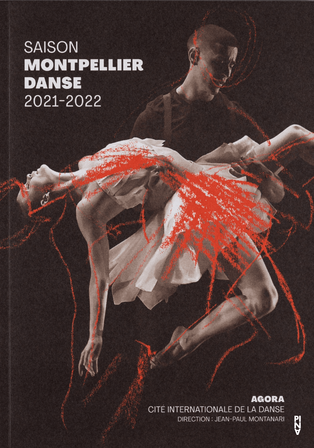 Season programme for “Vollmond (Full Moon)” by Pina Bausch with Tanztheater Wuppertal in in Montpellier, 12/16/2021 – 12/18/2021