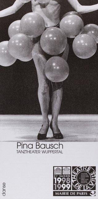 Programmheft zu „Masurca Fogo“ von Pina Bausch mit Tanztheater Wuppertal in Paris, 24.04.1999–05.05.1999
