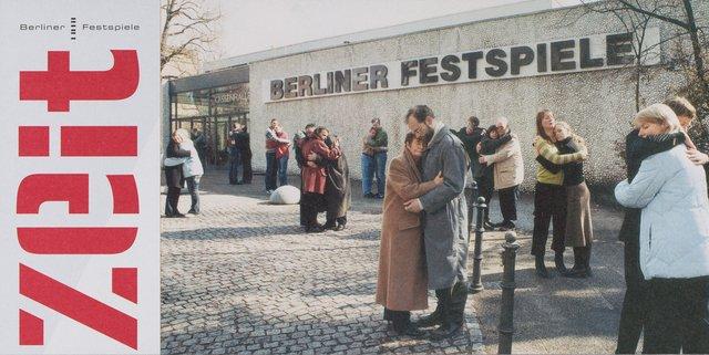 Flyer for “Rough Cut” by Pina Bausch with Tanztheater Wuppertal in in Berlin, 01/24/2007 – 01/27/2007